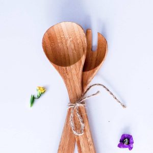 Olive Wood Fork & Spoon